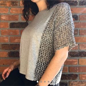 Crochet Cotton Tee